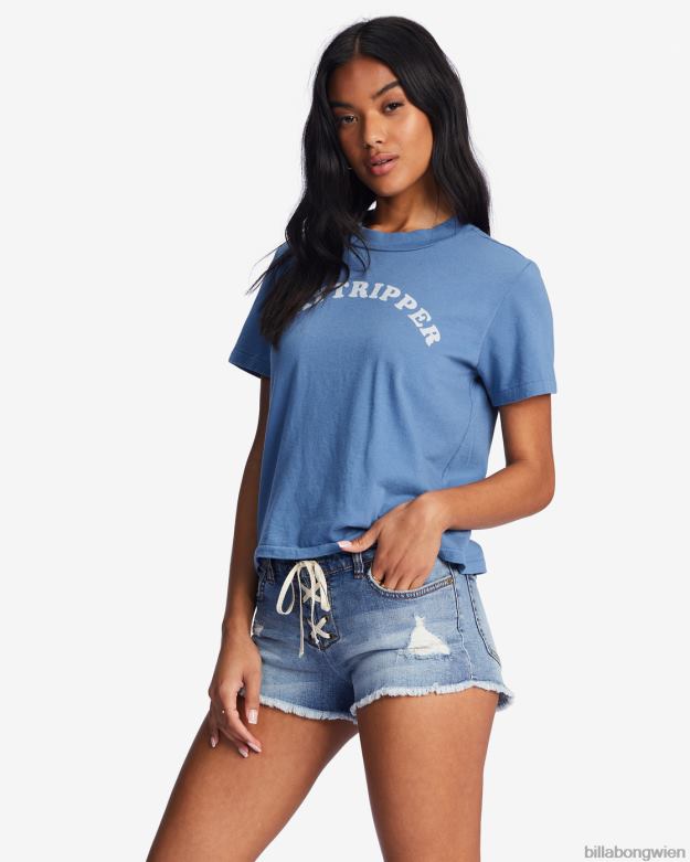 Billabong Clothing 00V682282 | Billabong Leichtherzige Jeansshorts Strandblau Frauen