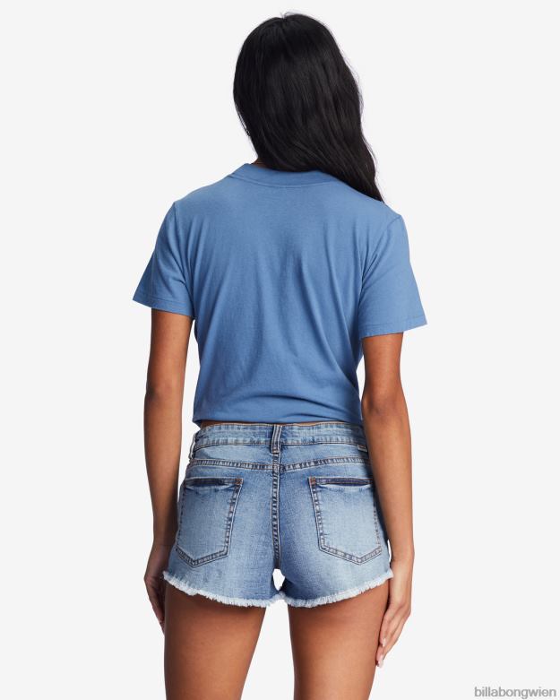 Billabong Clothing 00V682282 | Billabong Leichtherzige Jeansshorts Strandblau Frauen