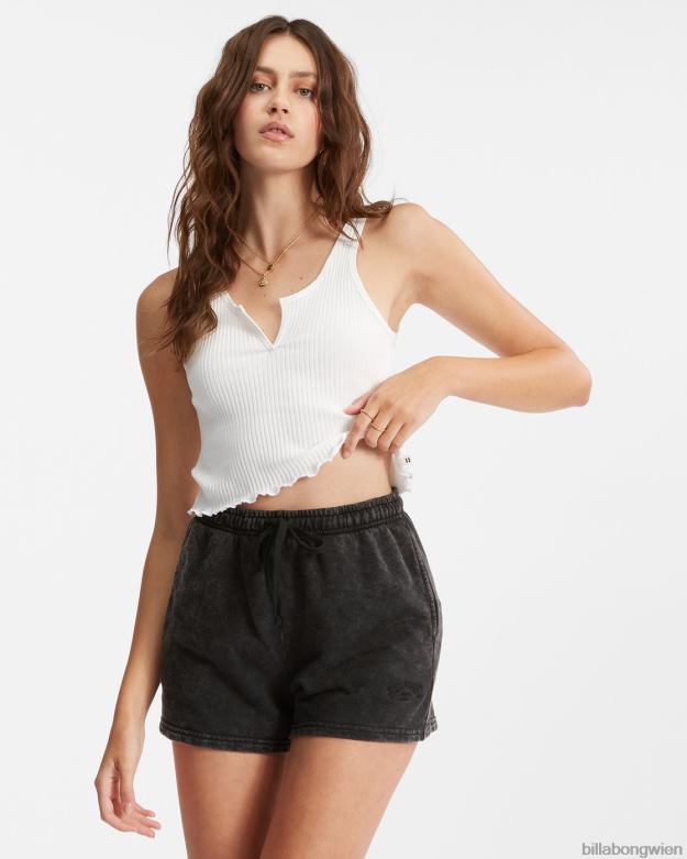 Billabong Clothing 00V682293 | Billabong Surf Classic 3 Sweatshorts aus schwarz Frauen