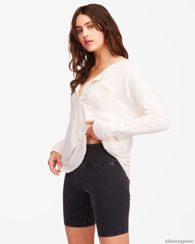 Billabong Clothing 00V682298 | Billabong Biker-Babe-Shorts aus schwarz Frauen