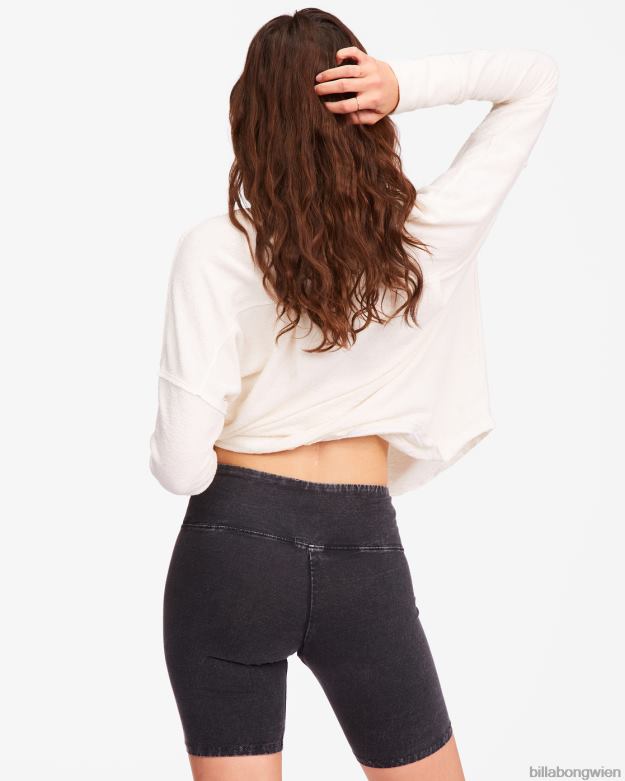 Billabong Clothing 00V682298 | Billabong Biker-Babe-Shorts aus schwarz Frauen