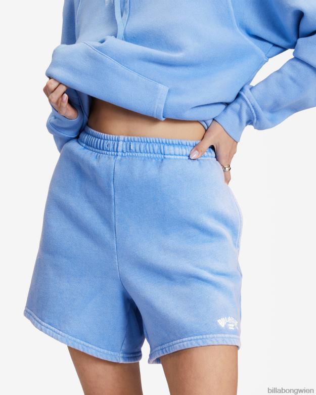 Billabong Clothing 00V682324 | Billabong Surf Classic 5 Sweatshorts mit hoher Taille Surfseite Frauen