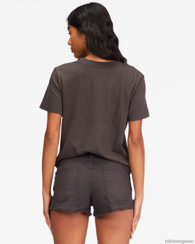 Billabong Clothing 00V682336 | Billabong Leichtherzige Jeansshorts aus schwarz Frauen