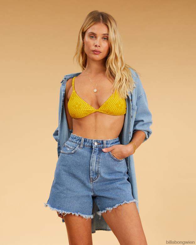 Billabong Clothing 00V682348 | Billabong salzige, blonde, so lebendige Jeansshorts salzig blau Frauen