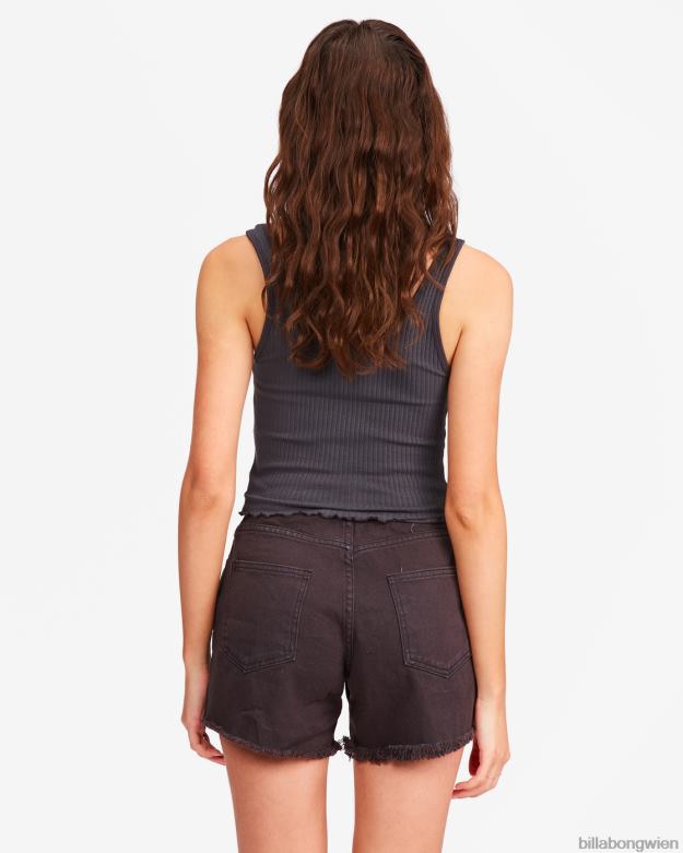 Billabong Clothing 00V682382 | Billabong Wie wäre es mit diesen Jeansshorts aus schwarz Frauen