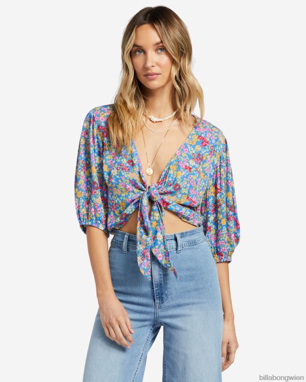 Billabong Clothing 00V681795 | Billabong nach Belieben vorne oben binden Meer Frauen