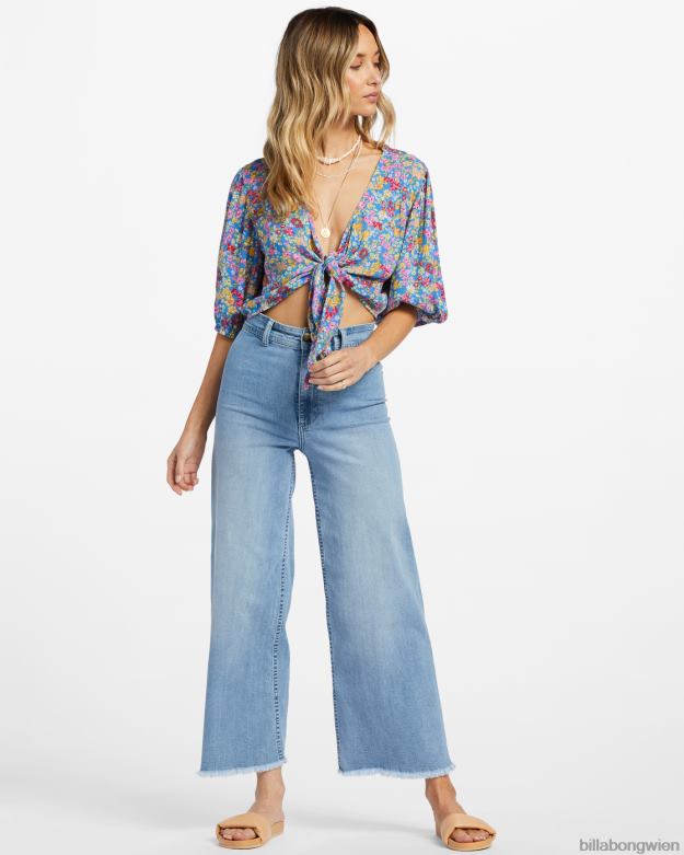 Billabong Clothing 00V681795 | Billabong nach Belieben vorne oben binden Meer Frauen