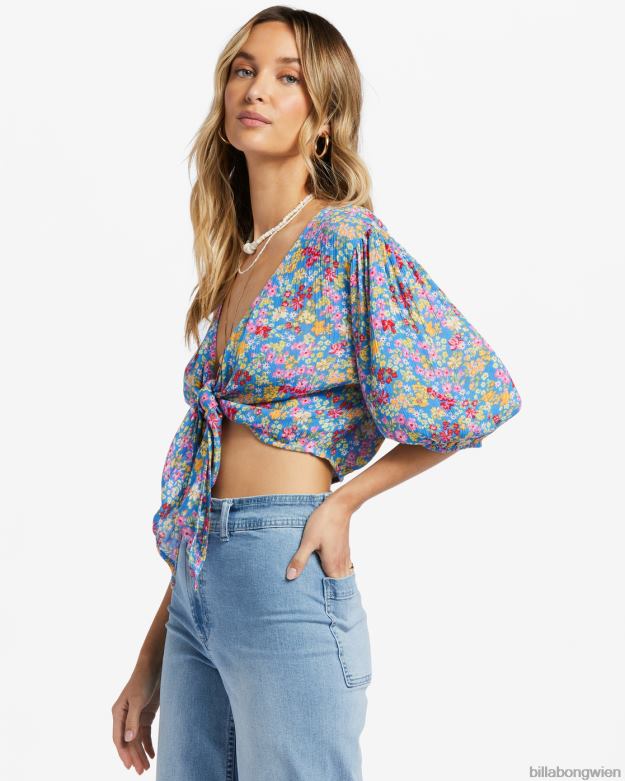 Billabong Clothing 00V681795 | Billabong nach Belieben vorne oben binden Meer Frauen