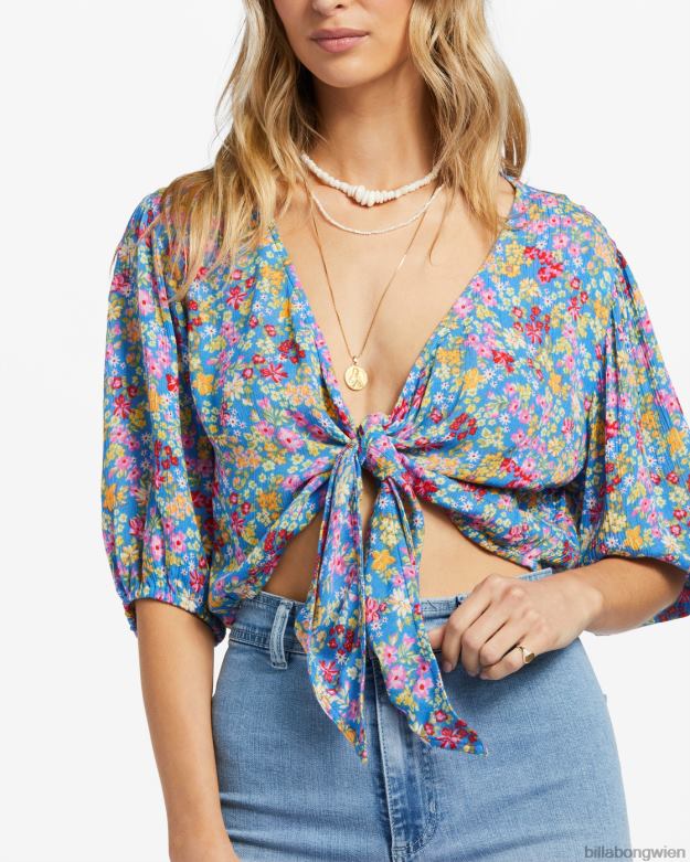 Billabong Clothing 00V681795 | Billabong nach Belieben vorne oben binden Meer Frauen