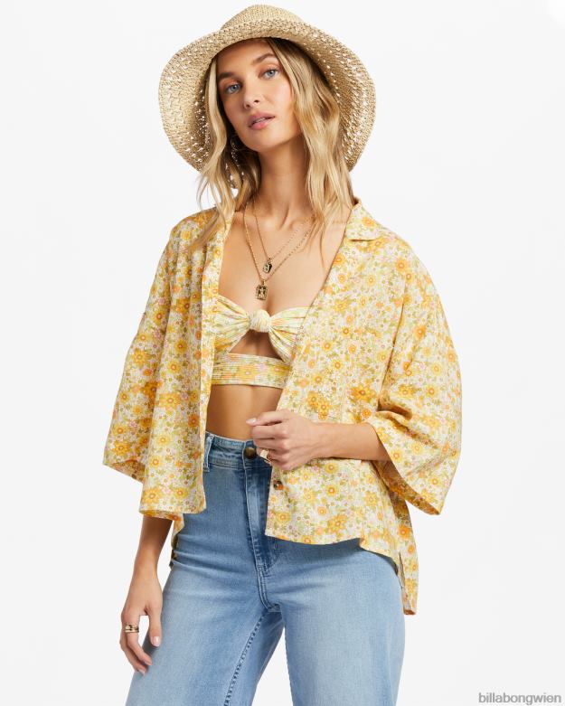 Billabong Clothing 00V681846 | Billabong Alles gut, Button-Down-Top multi Frauen