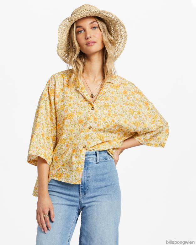 Billabong Clothing 00V681846 | Billabong Alles gut, Button-Down-Top multi Frauen