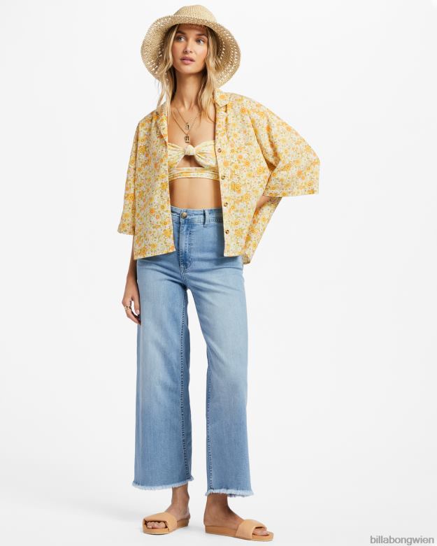 Billabong Clothing 00V681846 | Billabong Alles gut, Button-Down-Top multi Frauen