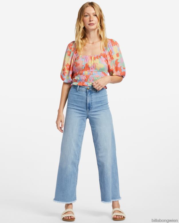 Billabong Clothing 00V681861 | Billabong Träumen Sie weiter von einem Crop-Top Pfirsichkuchen Frauen