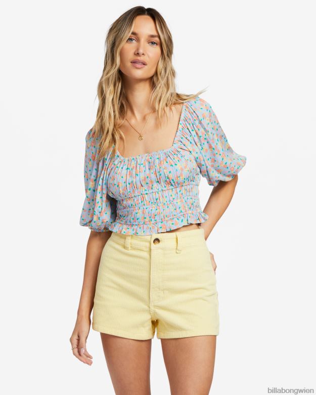 Billabong Clothing 00V681870 | Billabong Träumen Sie weiter von einem Crop-Top Sommerhimmel Frauen