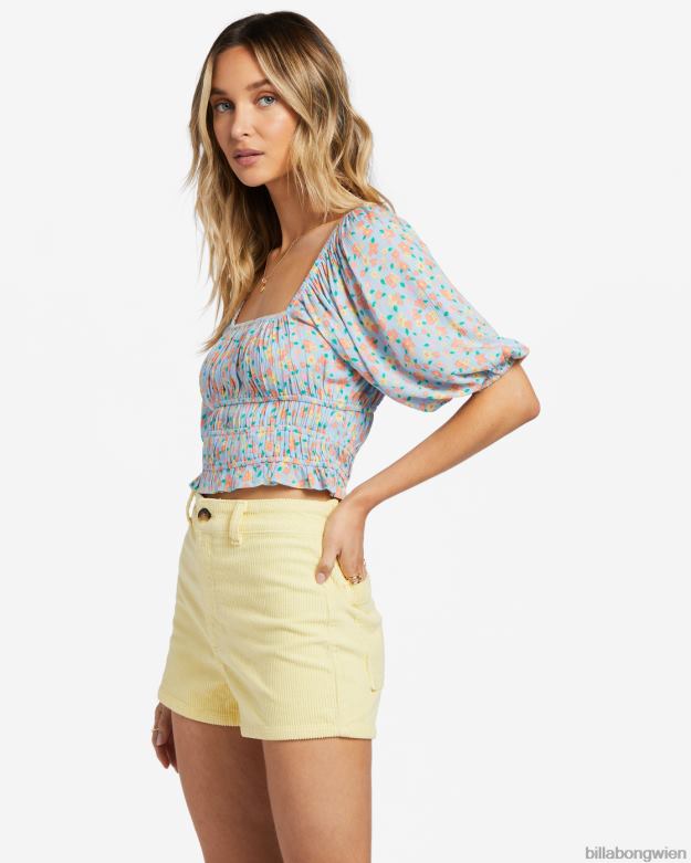 Billabong Clothing 00V681870 | Billabong Träumen Sie weiter von einem Crop-Top Sommerhimmel Frauen