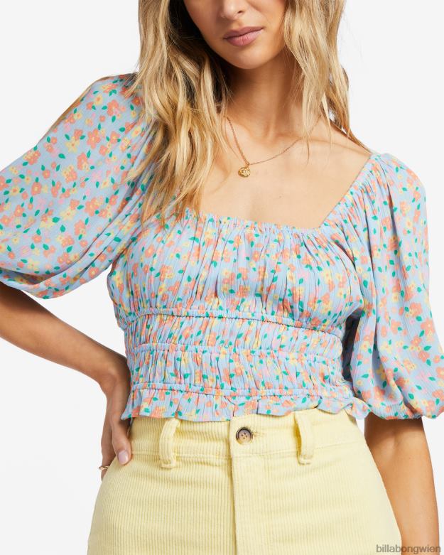 Billabong Clothing 00V681870 | Billabong Träumen Sie weiter von einem Crop-Top Sommerhimmel Frauen