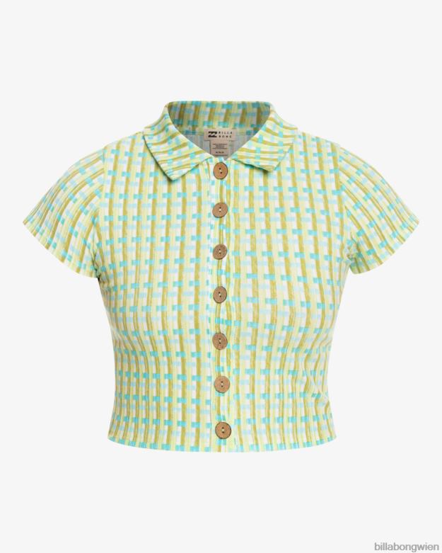 Billabong Clothing 00V681884 | Billabong Rippstrickoberteil „Forever Friends“. Meeresaugen Frauen