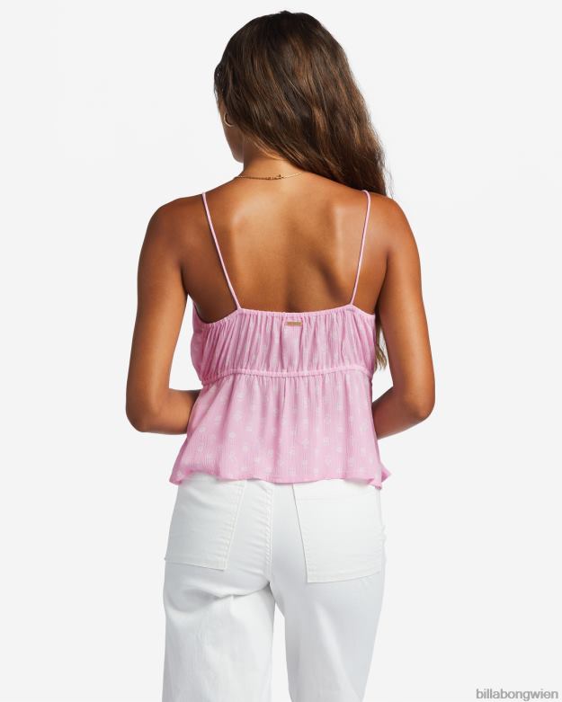 Billabong Clothing 00V681891 | Billabong Nur für dich, Cami-Top Rosa Spuren Frauen
