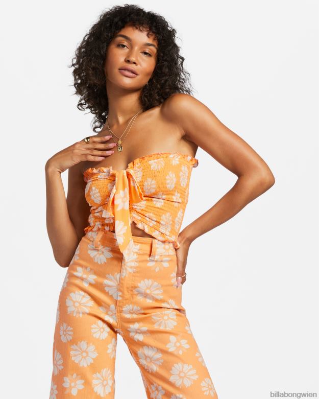 Billabong Clothing 00V681920 | Billabong also extra bauchfreies Top Orangenschale Frauen