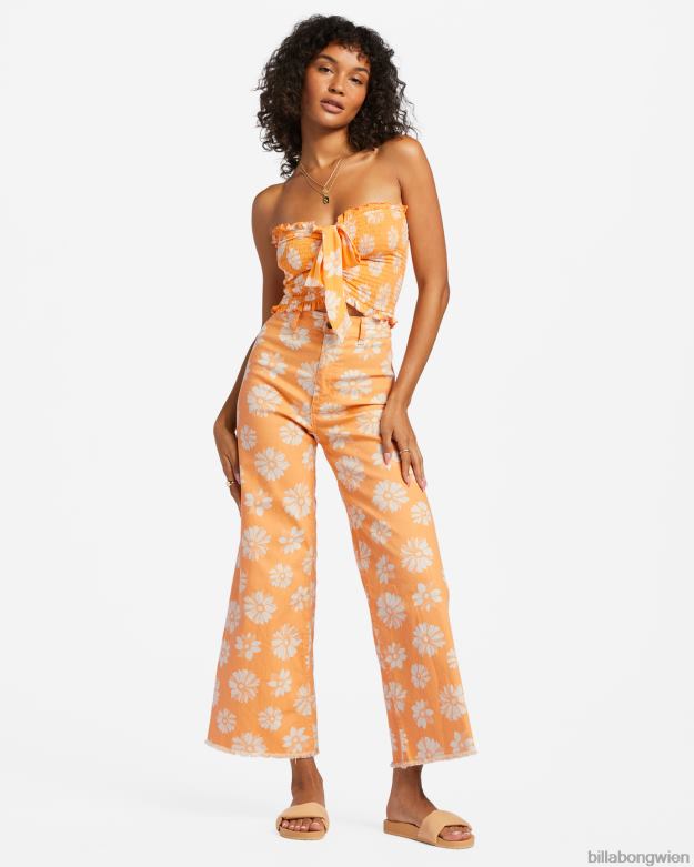 Billabong Clothing 00V681920 | Billabong also extra bauchfreies Top Orangenschale Frauen
