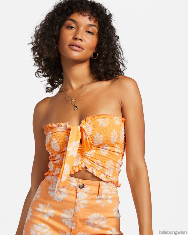 Billabong Clothing 00V681920 | Billabong also extra bauchfreies Top Orangenschale Frauen