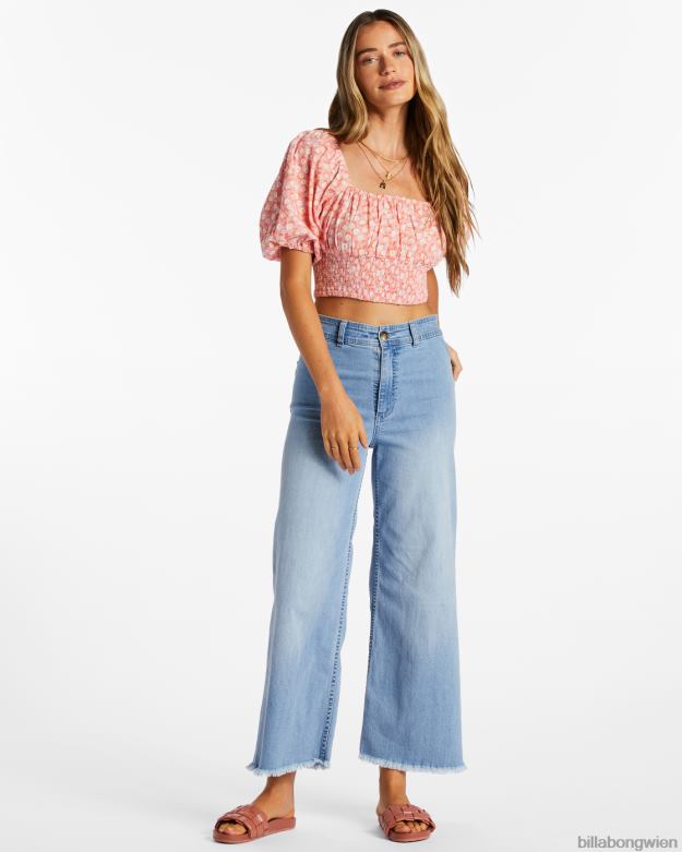 Billabong Clothing 00V682050 | Billabong Nur du bauchfreies Oberteil Flamingo Frauen