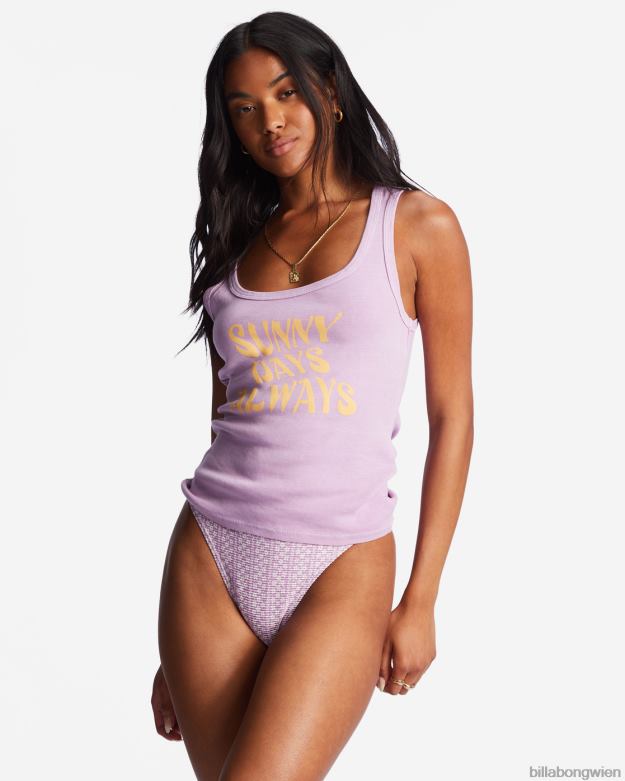 Billabong Clothing 00V682122 | Billabong Tanktop für sonnige Tage lila Traum Frauen