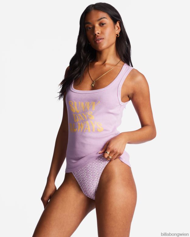 Billabong Clothing 00V682122 | Billabong Tanktop für sonnige Tage lila Traum Frauen