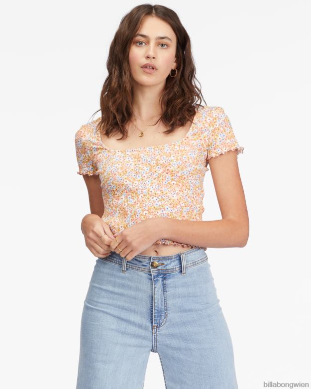 Billabong Clothing 00V682276 | Billabong Quadratisches Strickoberteil multi Frauen