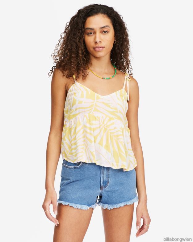 Billabong Clothing 00V682341 | Billabong Hallo, kurzes Cami-Top Sonnendurchbruch Frauen