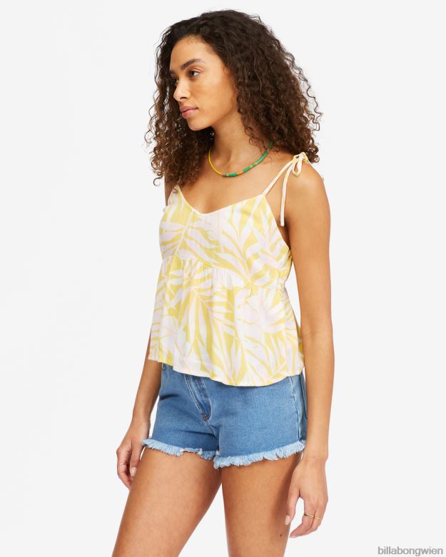 Billabong Clothing 00V682341 | Billabong Hallo, kurzes Cami-Top Sonnendurchbruch Frauen