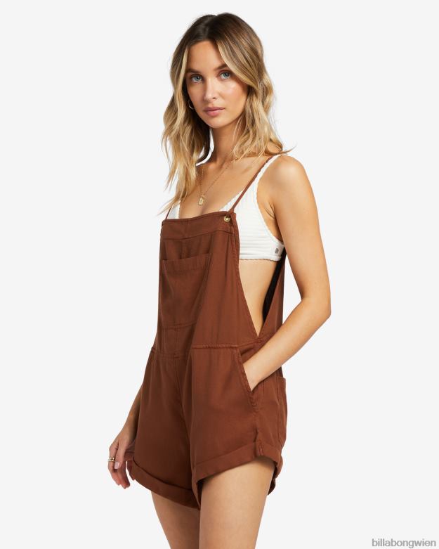 Billabong Clothing 00V681324 | Billabong wilder Verfolgungsspielanzug geröstete Kokosnuss Frauen