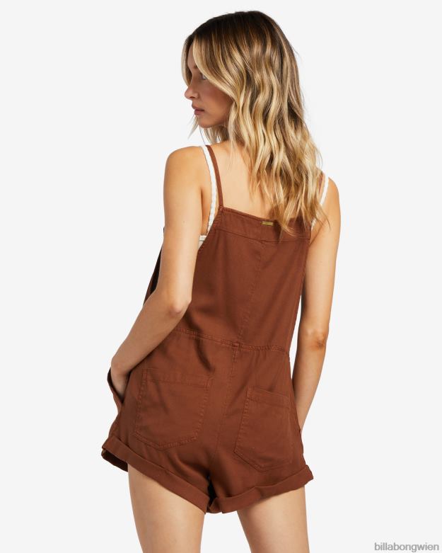 Billabong Clothing 00V681324 | Billabong wilder Verfolgungsspielanzug geröstete Kokosnuss Frauen