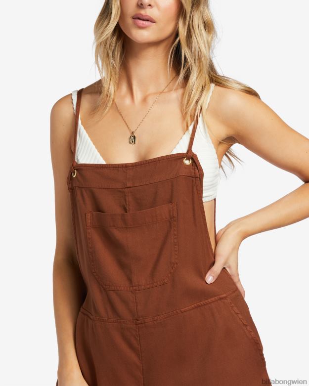 Billabong Clothing 00V681324 | Billabong wilder Verfolgungsspielanzug geröstete Kokosnuss Frauen