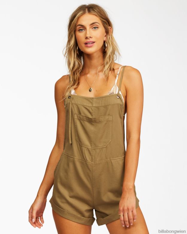Billabong Clothing 00V681357 | Billabong wilder Verfolgungsspielanzug Salbei Frauen