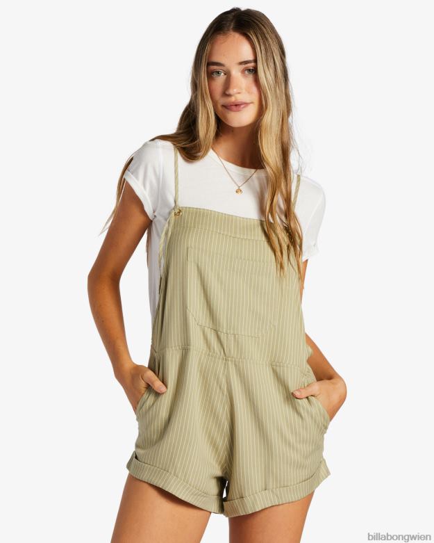 Billabong Clothing 00V681360 | Billabong wilder Verfolgungsspielanzug Avocado Frauen