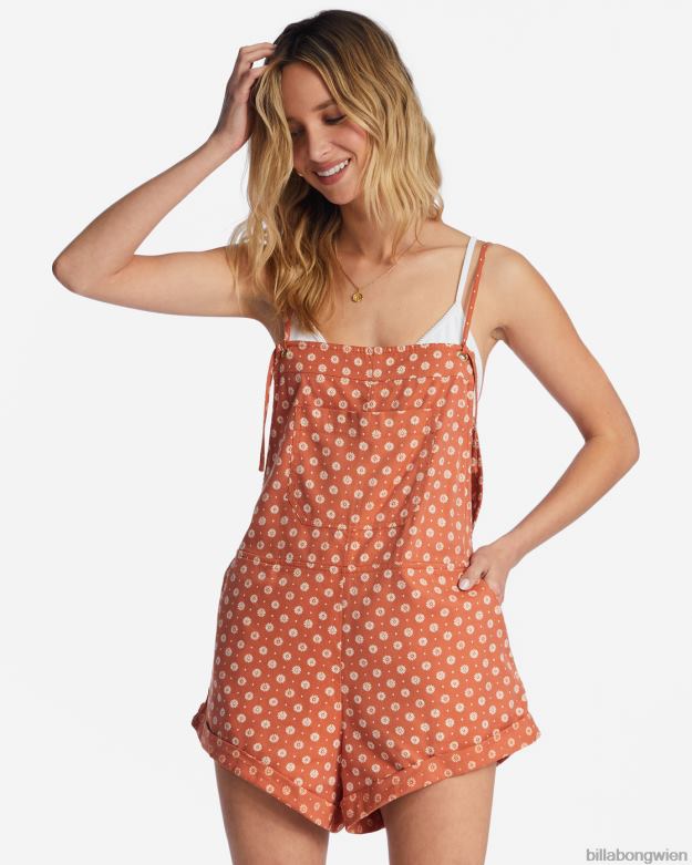 Billabong Clothing 00V681697 | Billabong wilder Verfolgungsspielanzug Ziegel Frauen