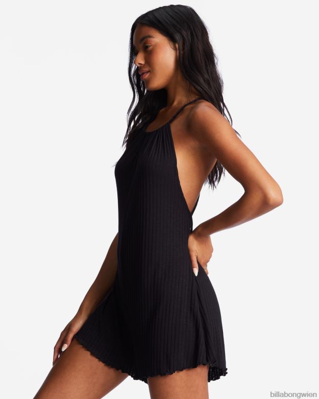 Billabong Clothing 00V681700 | Billabong Hoher Surf-Strampler schwarzer Kieselstein Frauen