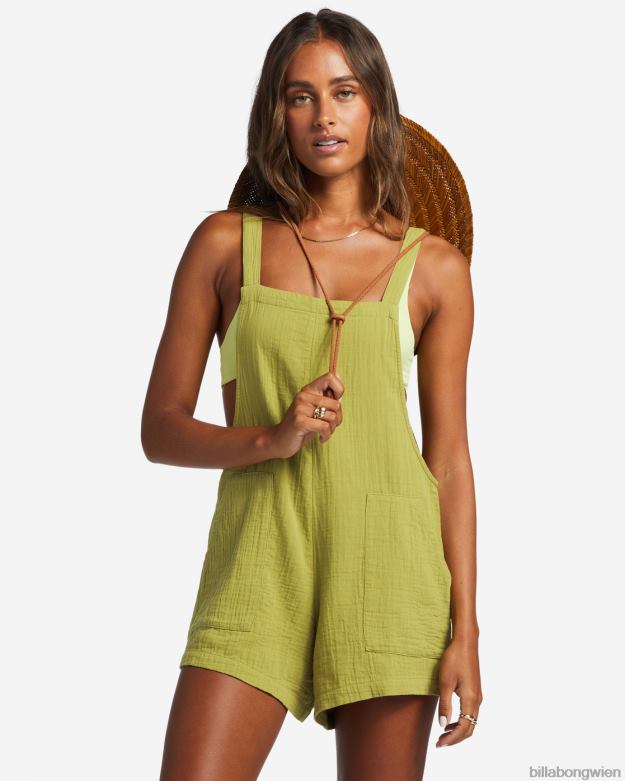 Billabong Clothing 00V681775 | Billabong Strand-Crush-Strampler Algen Frauen