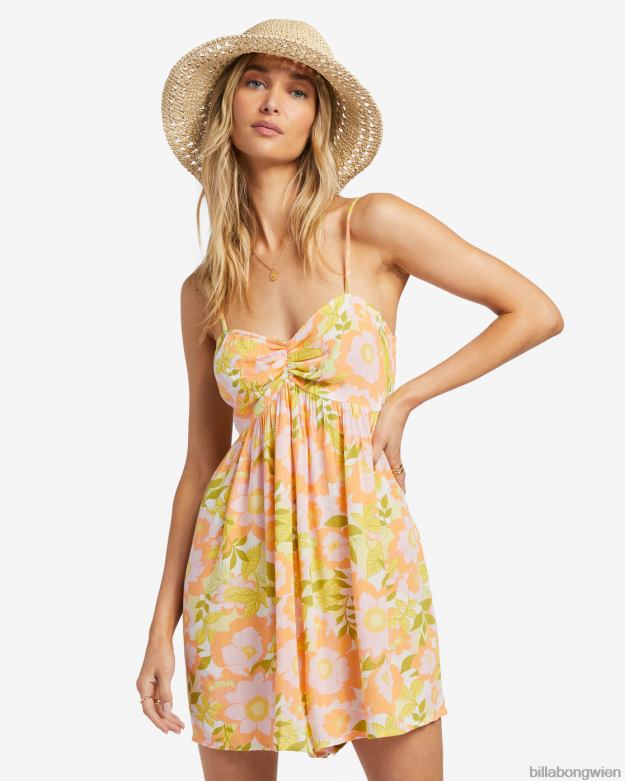Billabong Clothing 00V681852 | Billabong Tagesleuchtender Strampler Orangenschale Frauen