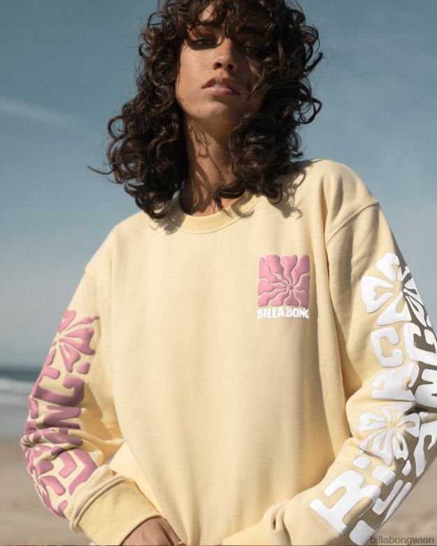 Billabong Clothing 00V681835 | Billabong Tiki Ride Brooklyn Sweatshirt Sol steigen Frauen