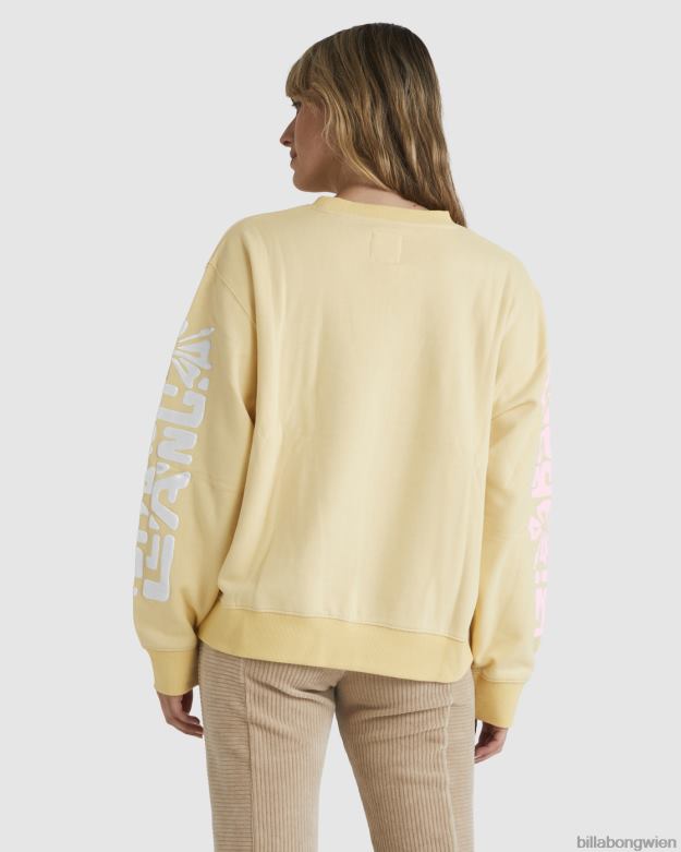 Billabong Clothing 00V681835 | Billabong Tiki Ride Brooklyn Sweatshirt Sol steigen Frauen