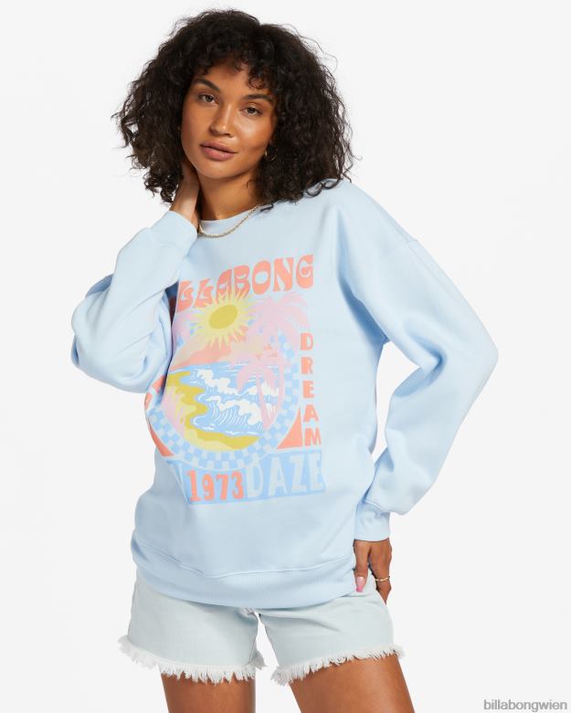 Billabong Clothing 00V681887 | Billabong Strandträume-Sweatshirt Regentropfen Frauen