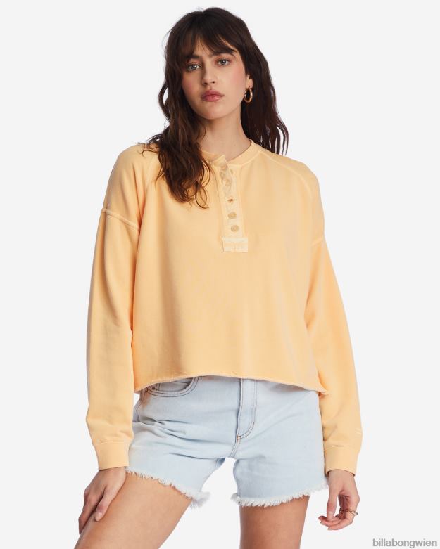 Billabong Clothing 00V681932 | Billabong rede weiter Sweatshirt Pfirsichpunsch Frauen