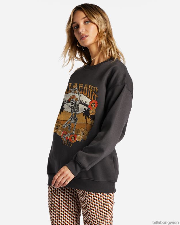 Billabong Clothing 00V682029 | Billabong Energie- und Weisheits-Sweatshirt aus schwarz Frauen