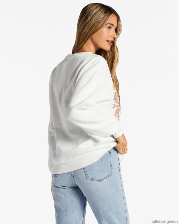 Billabong Clothing 00V682075 | Billabong Ride the Wave Sweatshirt Salzkristall Frauen
