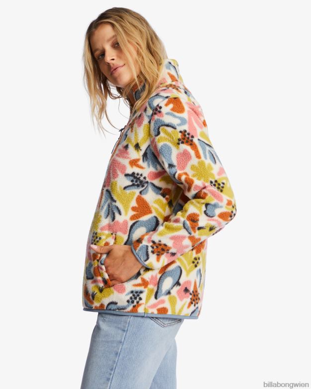 Billabong Clothing 00V682232 | Billabong A/Div Boundary Mock 3 Pullover-Sweatshirt mit halbem Reißverschluss multi Frauen