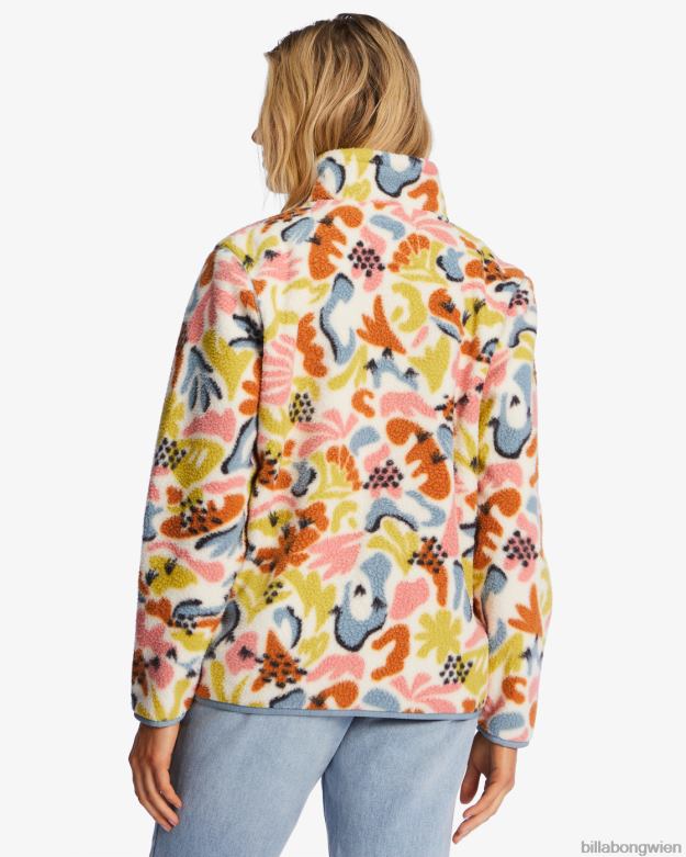 Billabong Clothing 00V682232 | Billabong A/Div Boundary Mock 3 Pullover-Sweatshirt mit halbem Reißverschluss multi Frauen