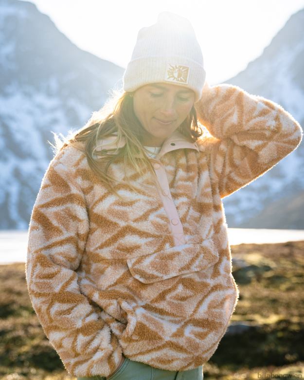 Billabong Clothing 00V682233 | Billabong A/Div Switchback-Pullover mit Stehkragen vorsichtig vorgehen Frauen