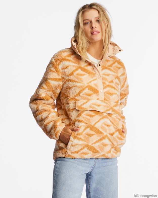 Billabong Clothing 00V682233 | Billabong A/Div Switchback-Pullover mit Stehkragen vorsichtig vorgehen Frauen